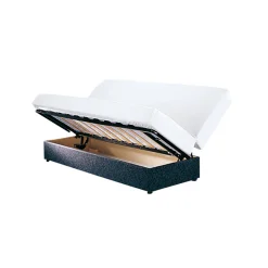 Matrasbeschermer<Conforlux Absorberende matrasbeschermer voor gelede bedden wit