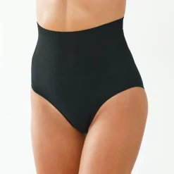Slip En Shorty<Le Bourget Afslankende, onzichtbare tailleslip zwart