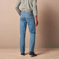 Jeans<Blancheporte Authentieke jeans in recht model - binnenpijplengte 82 cm bleached