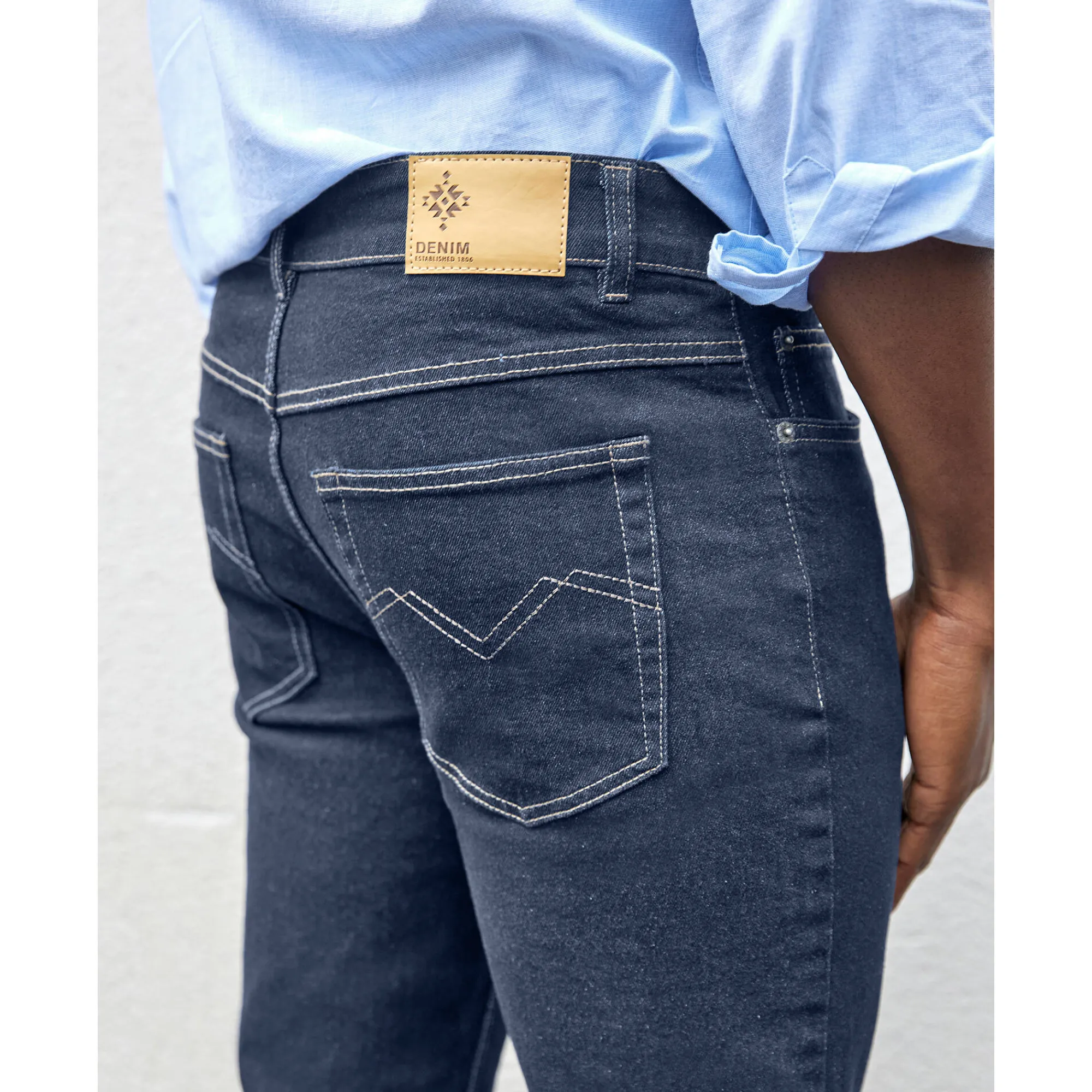 Jeans<Blancheporte Authentieke jeans in recht model - binnenpijplengte 72 cm raw