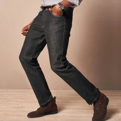 Jeans<Blancheporte Authentieke jeans in recht model - binnenpijplengte 82 cm black