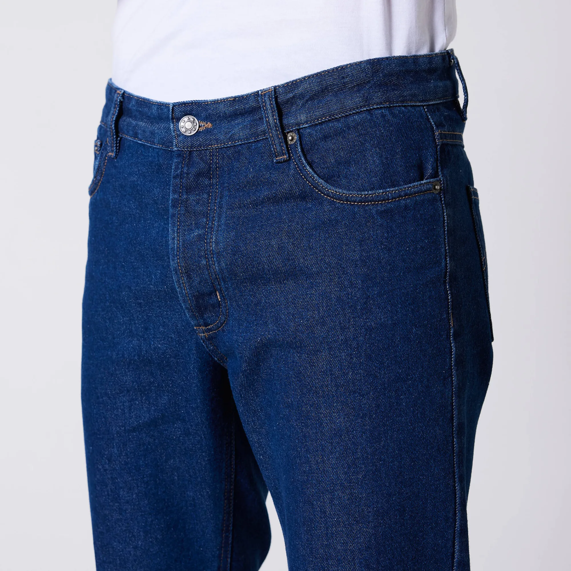 Jeans<Blancheporte Authentieke jeans in recht model - binnenpijplengte 72 cm stone
