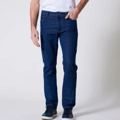 Jeans<Blancheporte Authentieke jeans in recht model - binnenpijplengte 82 cm stone