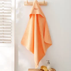 Badjas|Handdoek En Badlaken Kids<Colombine des petits Badcape voor baby, personaliseerbaar abrikoos