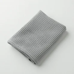 Badhanddoek<Blancheporte Badhanddoek in bijenraattricot 320 g/m2 grijs