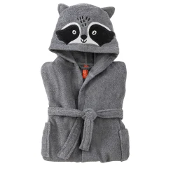 Badjas|Handdoek En Badlaken Kids<Colombine des petits Badjas voor kinderen met kap in katoenenbadstof - 340 g/m2 grijs