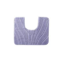 Badmatje<Blancheporte Badmatje met riviermotief lila