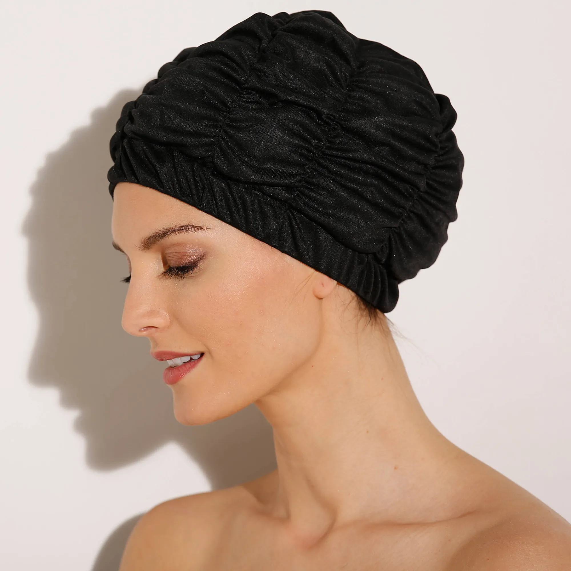 Badmode|Badmode<Blancheporte Badmuts dames zwart