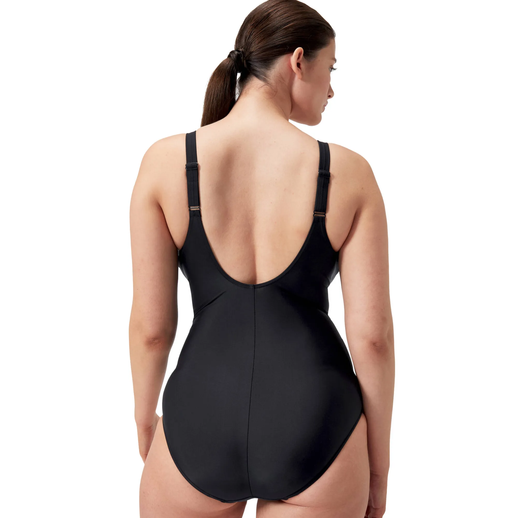 Badmode|Badmode<Speedo Badpak Cross Knot zwart