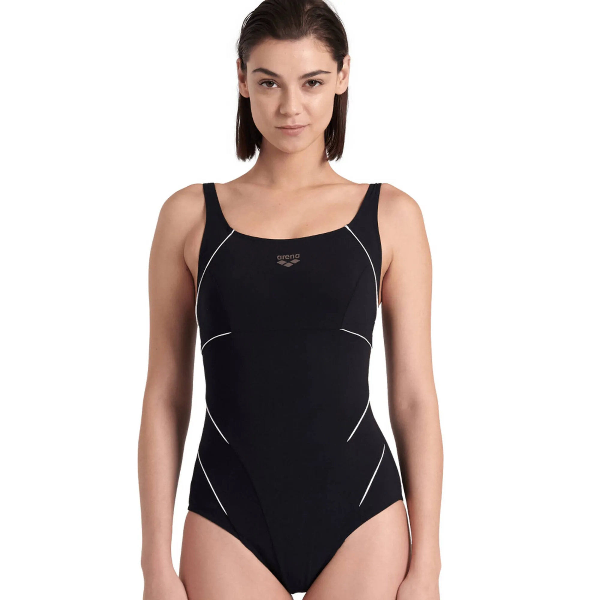 Badmode|Badmode<Arena Badpak Jewel Shapewear zwart