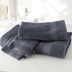 Badhanddoek<Blancheporte Badstof in katoen - 350g/m2 antraciet
