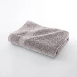 Badhanddoek|Handdoek En Badlaken Kids<Colombine Badstof in katoen, afkomstig van de biologische landbouw taupe