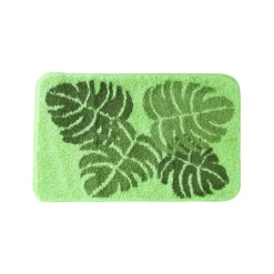Badmatje<Blancheporte Badtapijtje met junglemotief groen