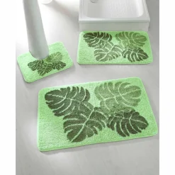 Badmatje<Blancheporte Badtapijtje met junglemotief groen