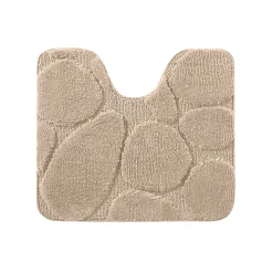 Badmatje<Blancheporte Badtapijtje met keitjesmotieven zandkleur