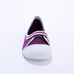 Ballerina's|Schoenen<Blancheporte Ballerina's in canvas paars / wit