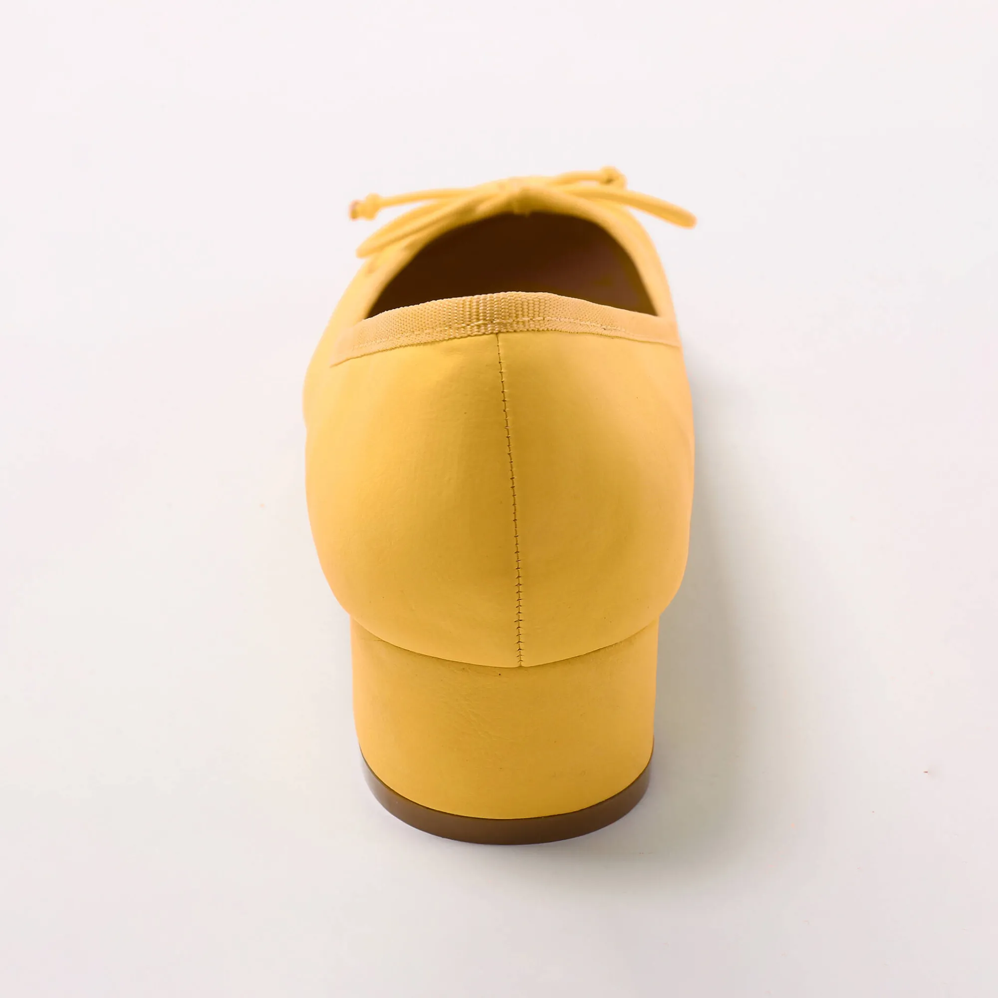 Ballerina's|Schoenen<Blancheporte Ballerina's met klein hakje kerrie