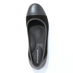 Ballerina's|Schoenen<Blancheporte Ballerina's met sleehak en rekbare pasjes zwart
