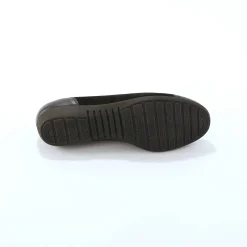 Ballerina's|Schoenen<Blancheporte Ballerina's met sleehak en rekbare pasjes zwart