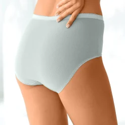 Slip En Shorty<Blancheporte Basic maxislip - set van 3 amandel + roze + groen