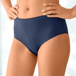 Slip En Shorty<Blancheporte Basic maxislip - set van 3 marine + terracotta + geel