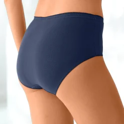 Slip En Shorty<Blancheporte Basic maxislip - set van 3 marine + terracotta + geel