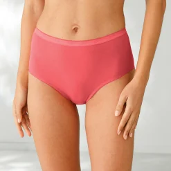 Slip En Shorty<Blancheporte Basic maxislip - set van 3 lichtblauw + koraal + lavendel