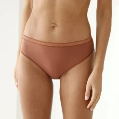 Slip En Shorty<Blancheporte Basic midislip - set van 3 chocolade