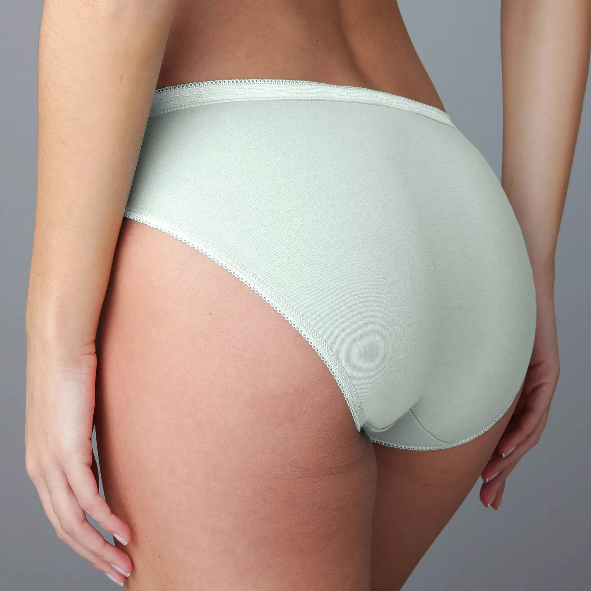 Slip En Shorty<Blancheporte Basic midislip - set van 3 amandel + roze + groen