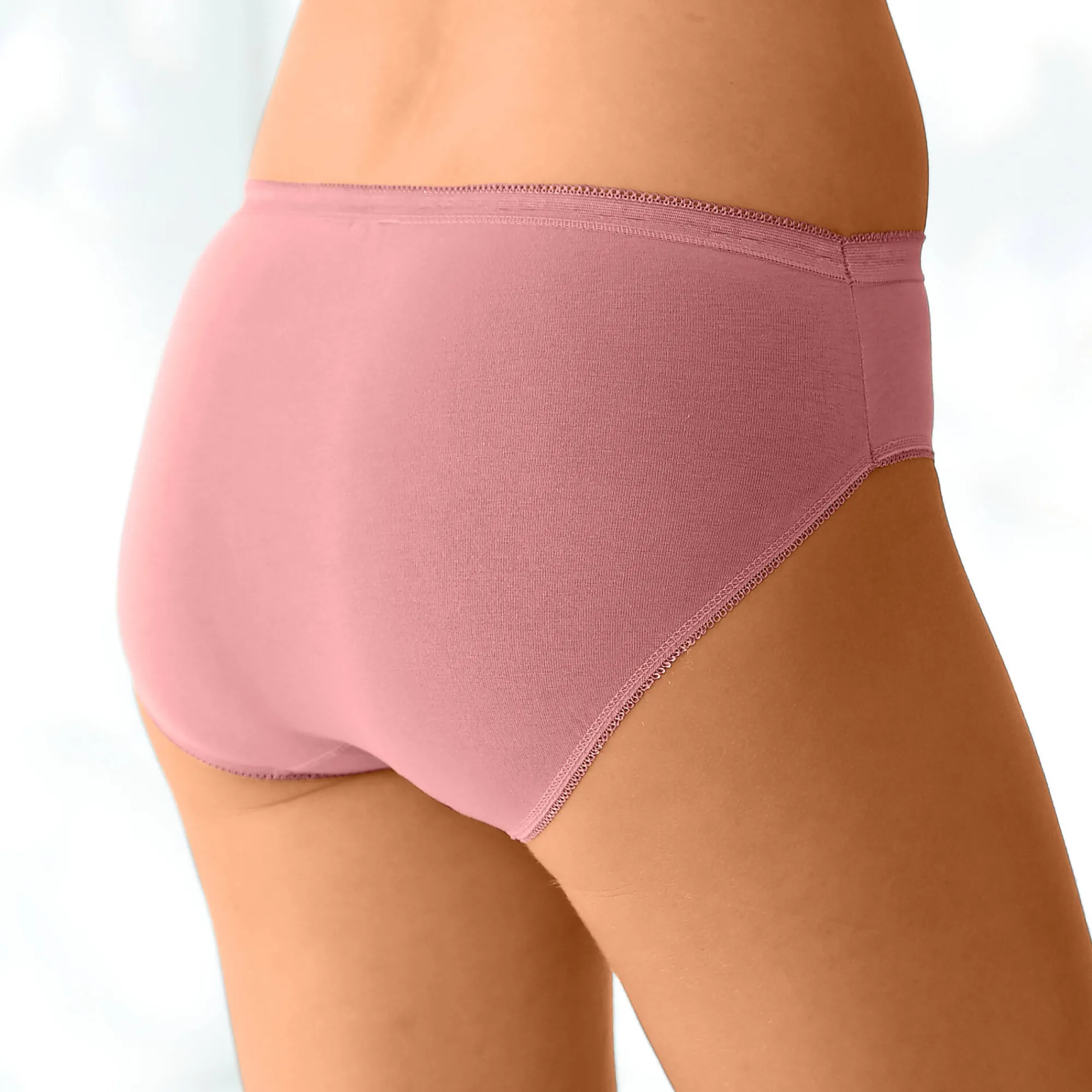 Slip En Shorty<Blancheporte Basic midislip - set van 3 marine + terracotta + geel