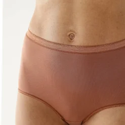 Slip En Shorty<Blancheporte Basic supermaxislip - set van 3 chocolade