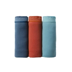 Slip En Shorty<Blancheporte Basic supermaxislip - set van 3 oranje + blauw + eendenblauw
