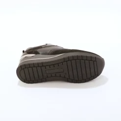 Baskets En Sneakers|Schoenen<Blancheporte Baskets compensées cuir zwart