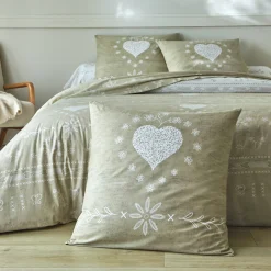 Fantasie Bedlinnen|Vlak Laken<Blancheporte Bedlinnen Anceny in katoen beige