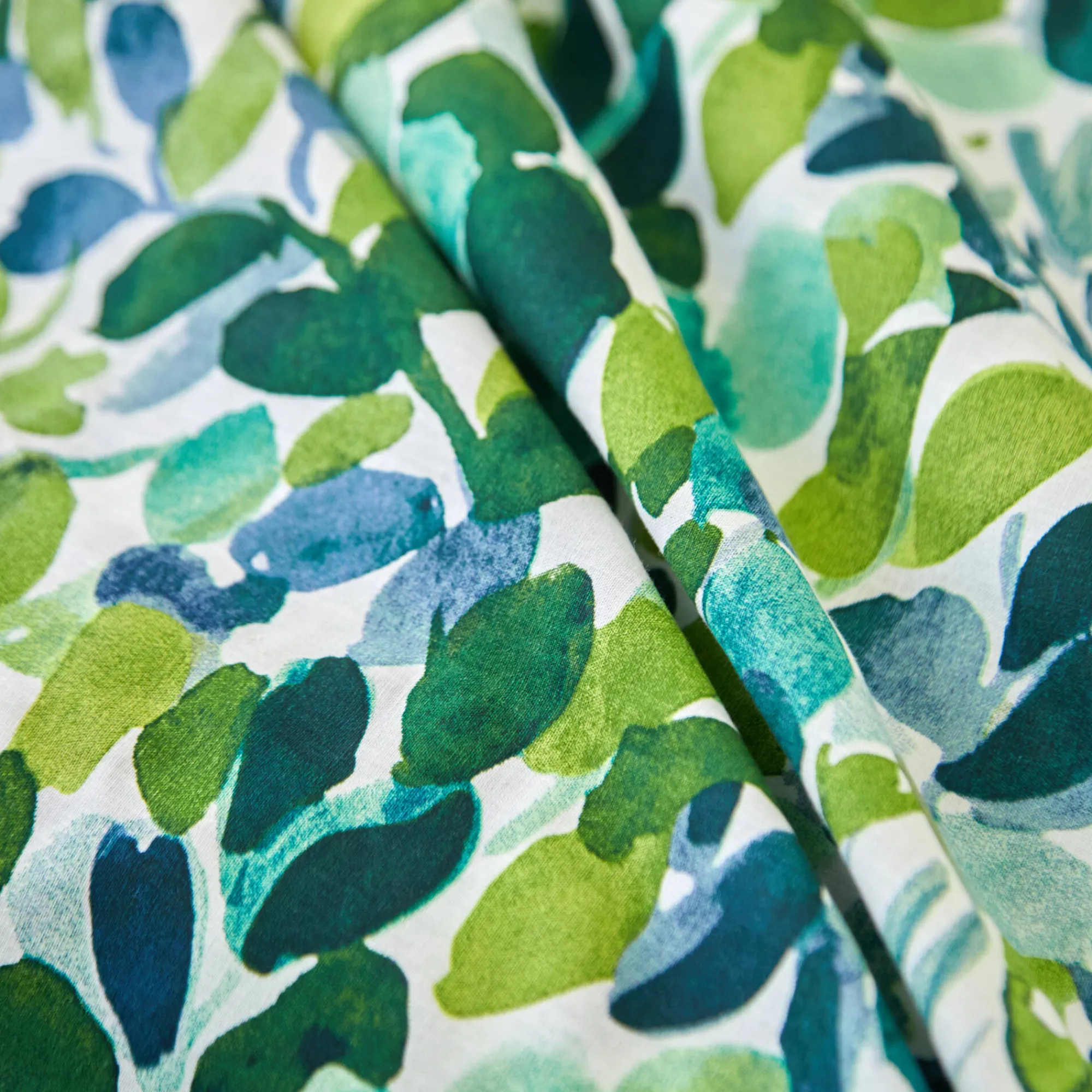 Fantasie Bedlinnen|Vlak Laken<Colombine Bedlinnen Léonie, in katoen met plantenprint ecru