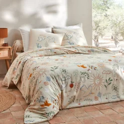 Fantasie Bedlinnen<Blancheporte Bedlinnen Madère met Provençaalse print - in katoen zandkleur