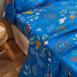 Fantasie Bedlinnen<Blancheporte Bedlinnen Madère met Provençaalse print - in katoen blauw