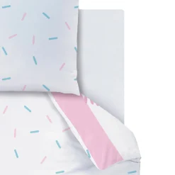 Bedlinnenset Kids|Bedlinnenset Kids<Lilo et Stitch Bedlinnen Stitch® - katoen blauw / roze