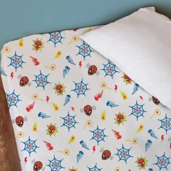Bedlinnenset Kids|Delige Bedlinnenset<Spiderman Bedlinnenset super hero - katoen blauw
