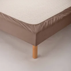 Integrale Bedrok<Blancheporte Bedrokband in microvezel taupe