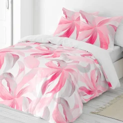 Fantasie Bedlinnen|Kussensloop<Blancheporte Bedrukt bedlinnen Rosa - katoen roze