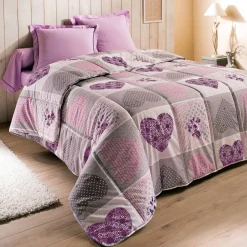 Dekbed<Blancheporte Bedrukt dekbed in katoen Lovely 400g/m2 parma