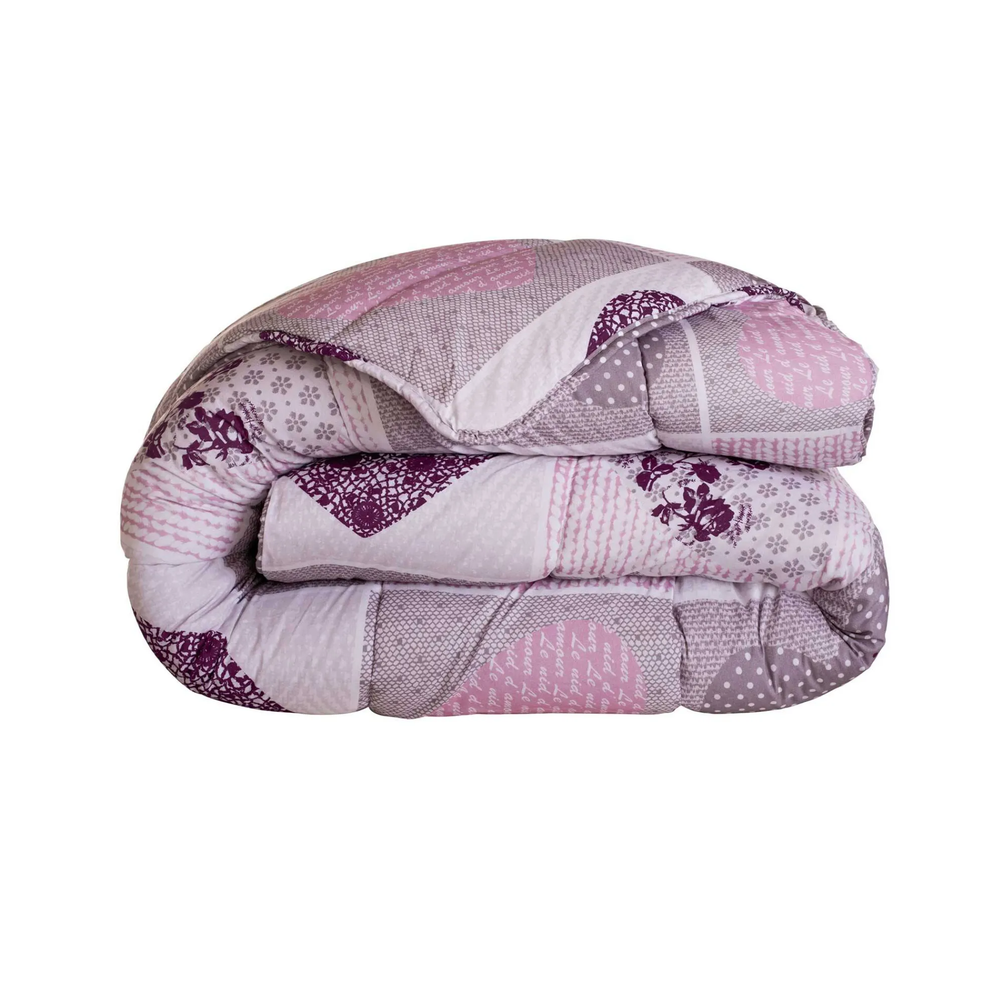 Dekbed<Blancheporte Bedrukt dekbed in katoen Lovely 200g/m2 parma