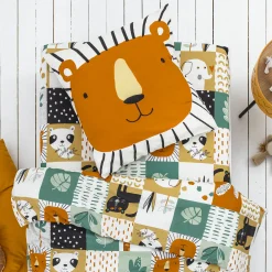 Bedlinnenset Kids|Bedlinnenset Kids<Blancheporte Bedrukt kinderbedlinnen Africa - katoen wit