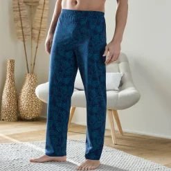 Pyjama En Kamerjas<Blancheporte Bedrukte pyjamabroek blauw