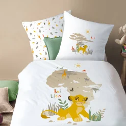 Bedlinnenset Kids|Bedlinnenset Kids<LE ROI LION Bedset The Lion King® - katoen wit