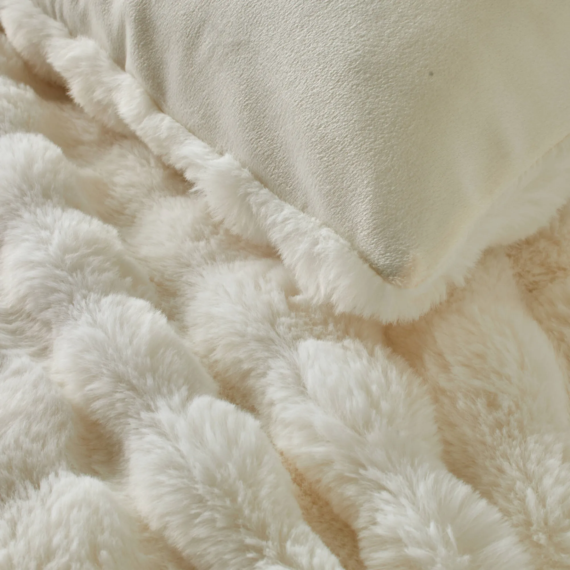 Deken En Bedsprei|Deken, Boutis En Bedsprei<Blancheporte Bedsprei en kussensloop, bontaspect ecru