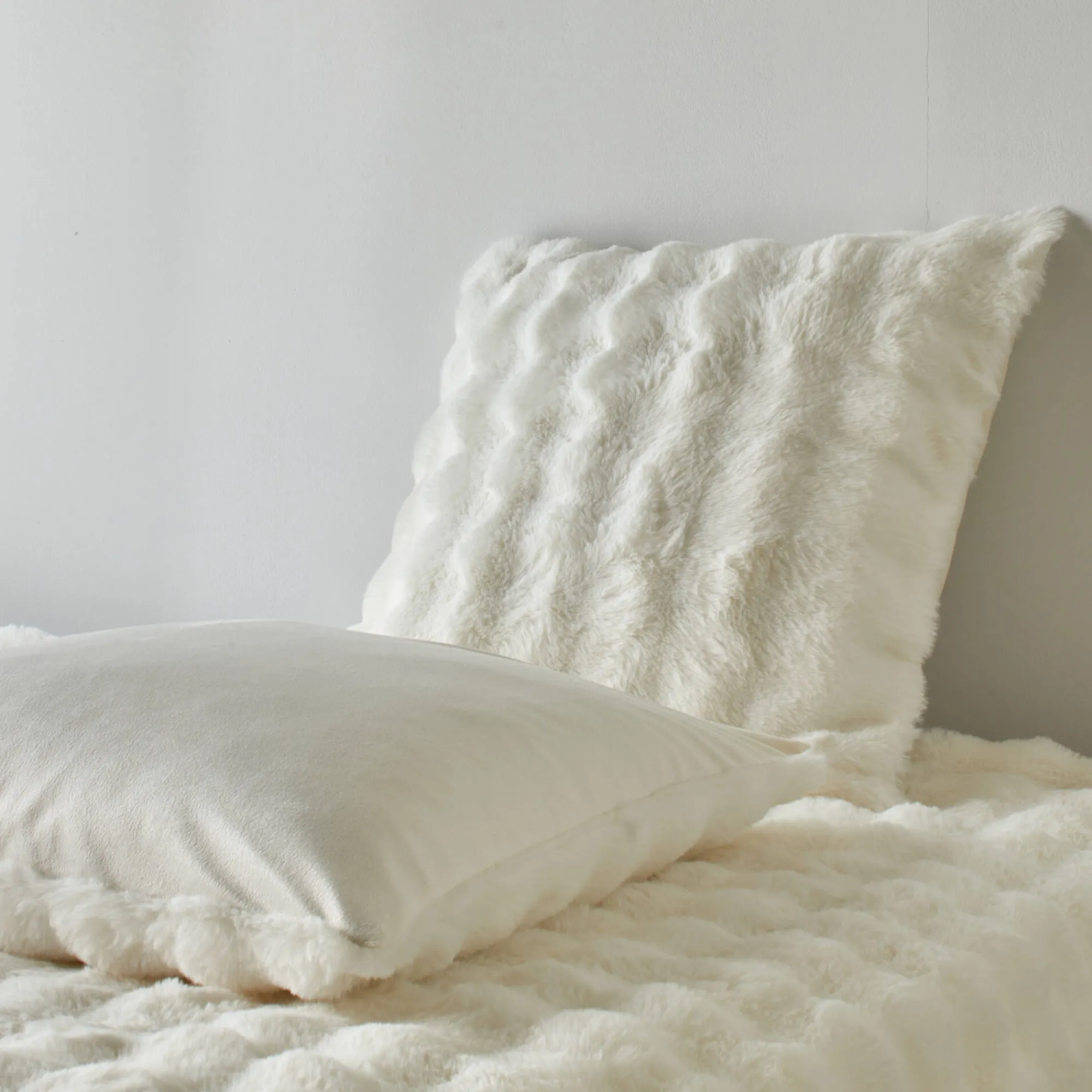 Deken En Bedsprei|Deken, Boutis En Bedsprei<Blancheporte Bedsprei en kussensloop, bontaspect ecru