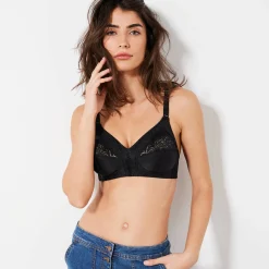 Beha<Triumph Beha Claudette zonder beugels - 1 + 1 GRATIS (1) zwart