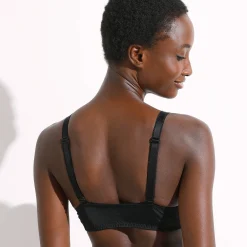 Feestelijke Lingerie|Beha<Blancheporte Beha met kant en sluiting vooraan - met beugels zwart